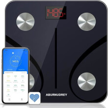 AUDBURN Bluetooth Body Composition Scale - 13 Key Body Composition Indicators