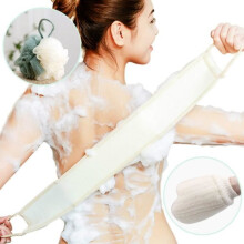 Set of 3 exfoliating loofah sponges for shower and bath - Sincerity - For women and men