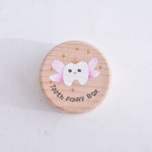 Wooden keepsake box for storing precious mementos - perfect for teething, baby hair and more