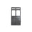 PECO OR-52 Double Coach Window Panel (Pack of 6) On30 Gauge 1