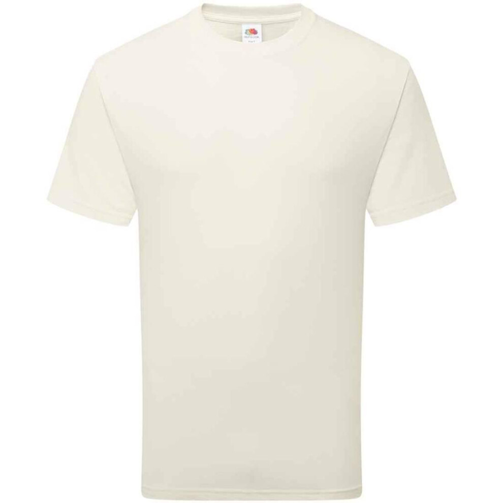 Fruit Of The Loom (Xl, Natural) Unisex Adult Cotton T-Shirt