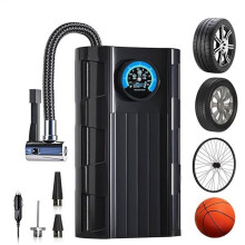 Car tire pump, car tire inflator, corded automotive tire inflator, smart electric pump