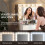 Coiffeuse avec miroir LED, tiroirs et 3 modes d'éclairage 6