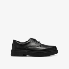 (Wide, Not Specified) Lorcam Walk Y Black Leather