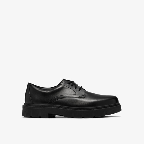 Clarks (Wide, Not Specified) Lorcam Walk Y Black Leather