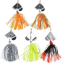 Artificial bait set, 5 pieces in a box, 13.5g Crankbait Jig Spinner fishing baits for pike, perch, zander, and pike