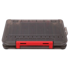 Double-sided, breathable, drop-proof lure box with handle for fishing