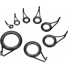 Ahlsen 8-Piece Ceramic Rod Guides, Eye Rings, Saltwater Bait Casting Kit, 8 Sizes, E-shaped Rod