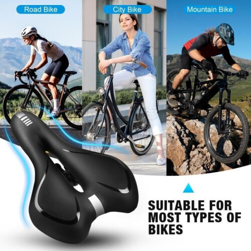 Bicycle saddle - Not specified - Ultra comfortable - Waterproof - Breathable - Ergonomic 2