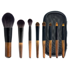 Travel makeup brush set, mini makeup brushes with storage bag, foundation, powder,