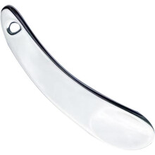 Eye cream spoon, cosmetic spatula - Skincare cream spatula with a toothed spoon design