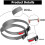 Barber Comb - 3 Pieces - Cutting Comb - Cutting Template - Silicone 2