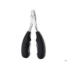 Tagliaunghie professionali per paronichia, tagliaunghie in acciaio inox per olecrano (nero)