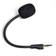Replacement gaming microphone for Logitech G Pro & G Pro X gaming headsets on PS4, PS5, Xbox One, and PC; detachable boom microphone