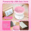 Brush Cleaner - Mini Automatic USB Cleaner - Pink - Powerful - Effective Cleaning 2