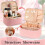 Toiletry bag - Pink - Synthetic leather - Large capacity - Practical compartments - Zipped 2