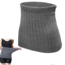Lendenstützgürtel, Nierenwärmer, elastischer Körperwärmer, Taillenstütze, warmer Plüsch, L (Rückenwärmer aus Wolle für Herren)