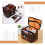 Toiletry Bag - Women's - Waterproof - Large Capacity - Double Layer - Portable Bag 4