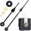 Quartz clock movement - AIMOONSA - 55x55x16mm - 242/189mm hands - for 56cm clock 1