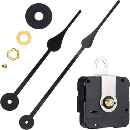 Quartz clock movement - AIMOONSA - 55x55x16mm - 242/189mm hands - for 56cm clock