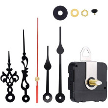 Clock Movement Mechanism Operating with 2 Pairs of Short Hands on Battery Replacement Spare Parts