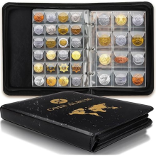 420 Album Coin Book Coins Collection Folder Holders Pocket Collector Pockets NEW