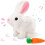 Interactive Rabbit, 18cm Interactive Plush Rabbit, Electric Rabbit Toy, Educational Interactive Rabbit Toy, Rabbit Toy 1