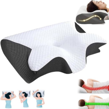 Ergonomic Butterfly Memory Neck Pillow Comfortable Sleeping Orthopedic Pillow UK