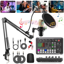 Podcast Equipment Podcast Microphone Bundle Podcast Kit Live For Music Podcast