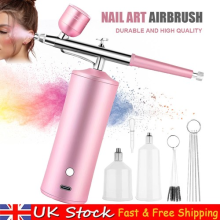 Portable Cordless Airbrush Kit, Mini Air Compressor Handheld Air Brush Gun Kits