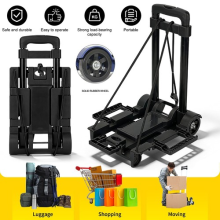 Folding Lightweight Hand Sack Trolley Cart Wheel Truck Barrow Max. Load 25KG UK
