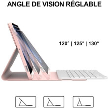 Keyboard Case - Samsung - Galaxy Tab S9 FE 10.9" - French AZERTY - Bluetooth - TPU Protection