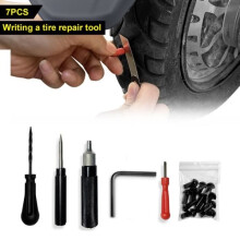 Car tire repair kit, puncture repair kit, puncture repair tool, quick vacuum tire repair