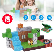 Magnetic Tiles 100 Piece Construction Set Kids Building Blocks STEM Learning Toy