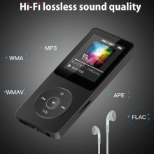 Portable 16G Bluetooth 5.0 MP3 HIFI Video Music Player Sport FM Radio Recorder