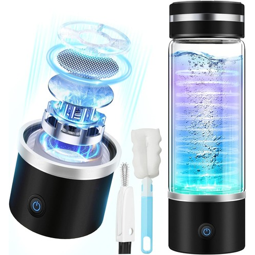 Hydrogen Rich Generator Water Cup 380ml Bottle Ionizer Maker Water Bottle NEW