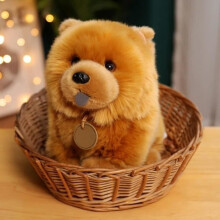 Plush Toy - OMABETA - Chow Chow Dog Plush - 25cm - Soft - Multifunctional