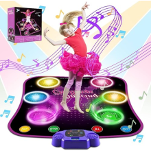 Dancing Mat With Bluetooth With 6 LED Light Arrows 5 Play Modes Non-Slip Mat