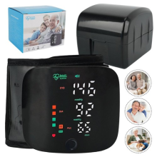 Wrist Blood Pressure Monitor Led Display, Touch Screen Wrist Blood Pressure Cuff