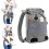 Dog Backpack - Non-Toxic - Adjustable - Supports 12 kg - Grey - Optimal Comfort 1