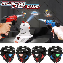 Infrared Mini Laser Tag Set 4 Packs Guns 4 Targets Outdoor Game for Kids Boys 3+