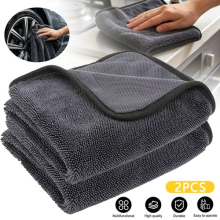 2x Reusable Microfiber Bathroom Drying Cloth Heavy Duty Magic Cleaning Towel UK