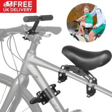 Kids Bike Seat Front Mounted Kid Bicycle Seats Detachable Armrests Child Seats