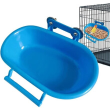 Vogelbad - Papagei - Blau - Groß - PP