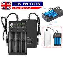 3 Slot Li-ion Batteries Rechargeable USB 3.7V Battery Charger Doorbell Kit