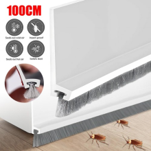 1Meters Window Brush Seal Strip Self Adhesive Weather Stripping Door Sweep