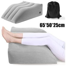 Foot Pillow Elevation Camping Inflatable Bed Wedge Leg Lift Pillow Tilt Design