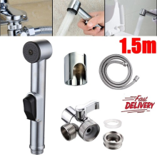 Hand Held Douche Bathroom Spray Kit Hygienic Toilet Shower Head Bidet UK