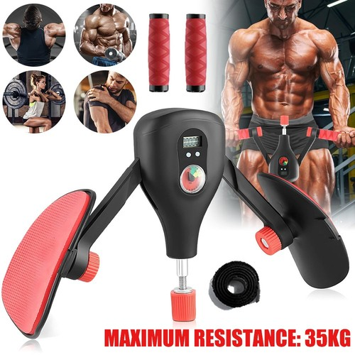 Leg Trainer W/ Thickened EVA Pads Digital Counter Stable Structure Pelvic Floor