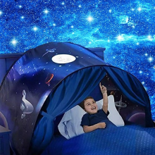 Kids Dream Tents Fancy Unicorn Space Foldable Tent Indoor Bed Pop Up Play House
